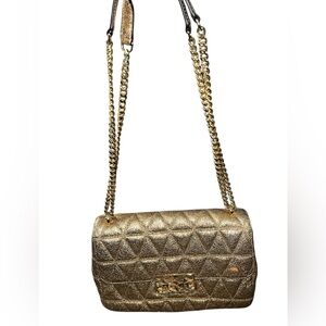 Michael Kors Gold Crossbody/Handbag